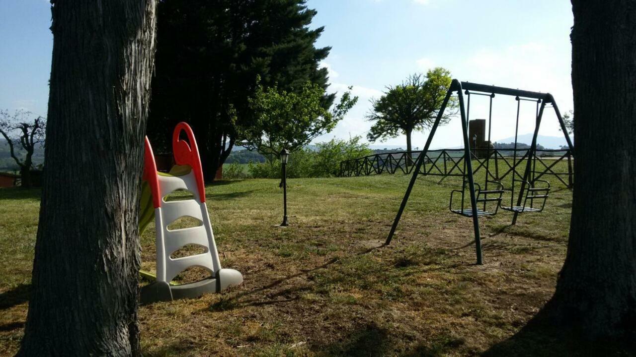 Agritur Villa Osvaldo Castiglione Del Lago Perugia Colazione Piscina Acqua Salata Bagian luar foto