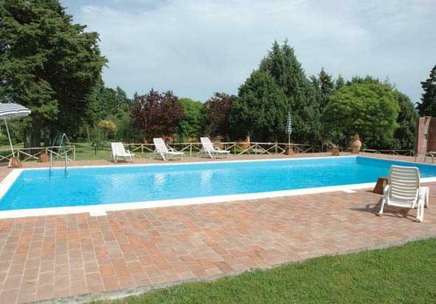 Agritur Villa Osvaldo Castiglione Del Lago Perugia Colazione Piscina Acqua Salata Bagian luar foto